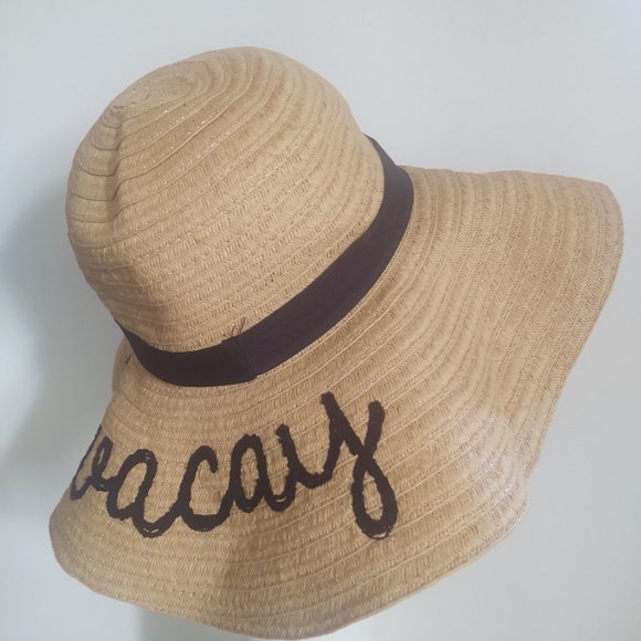 "On Vacay" Floppy-Fashion Sun Hat - Picture 2 of 8